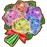 イルミネーションローズブーケ 2個セット