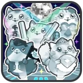 ギンギラギンもりあげねこさんのダンスパーティ 1個