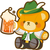 秋のKPふわふわくまさん 1個