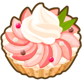 春の白桃タルト 1個