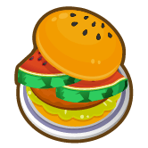 スイカハンバーガー 3個セット
